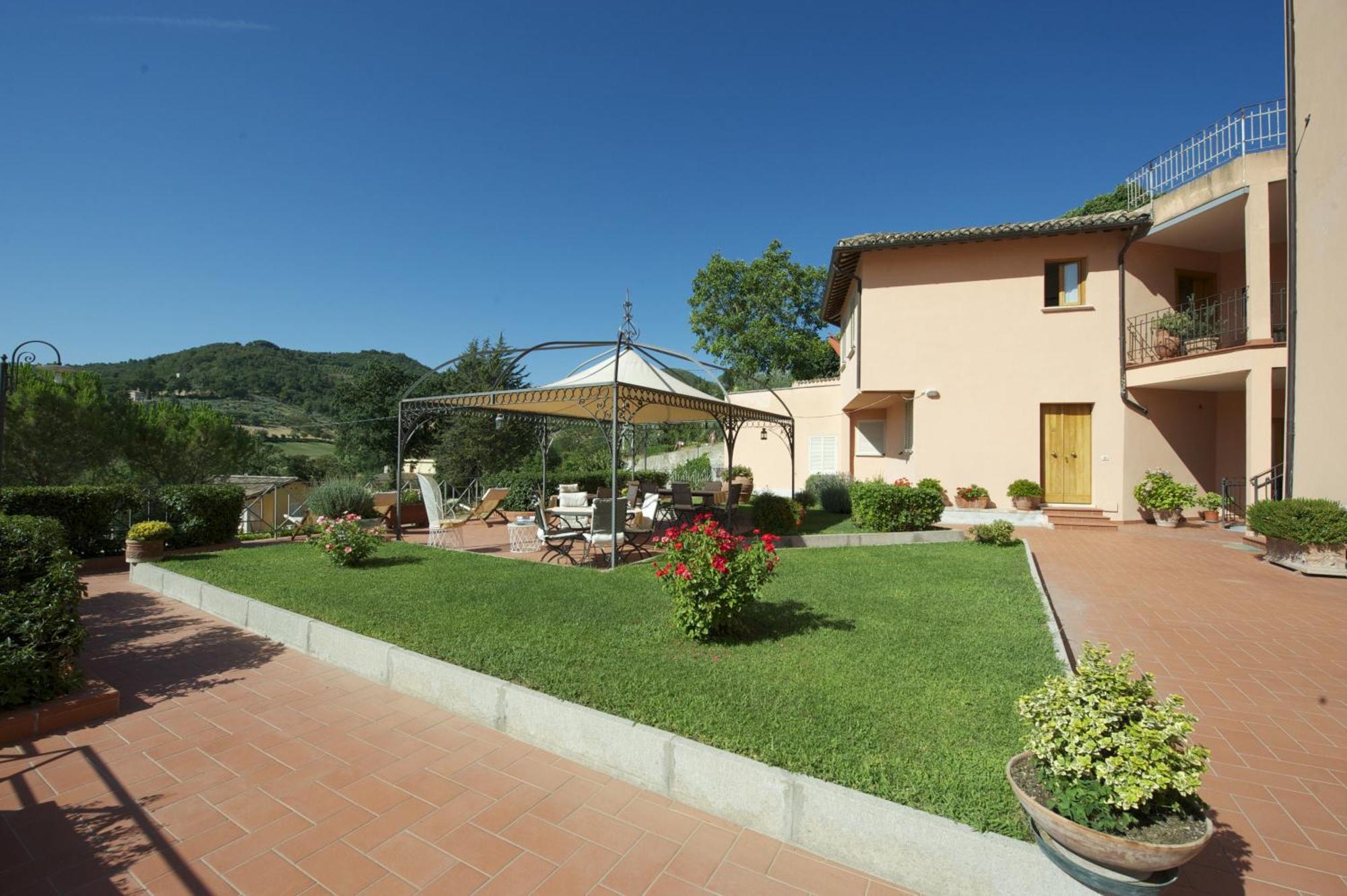 Albergo Villa Cristina Spoleto Exterior photo